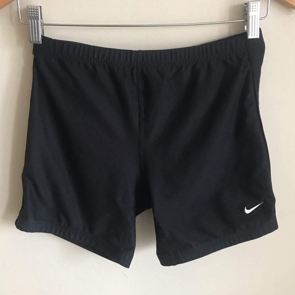 Y2K Vintage Black Nike Workout Shorts